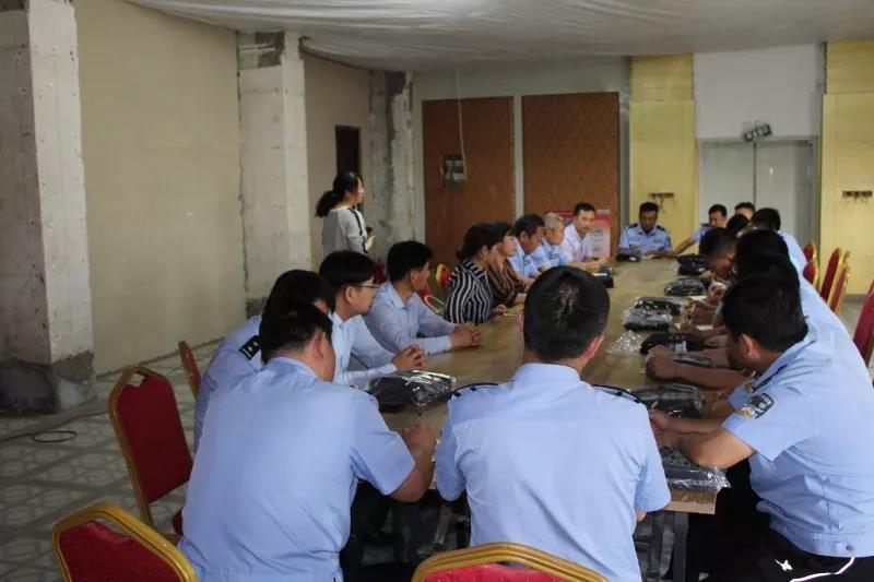 青岛单县商会看望慰问单县公安局上合峰会工作队 