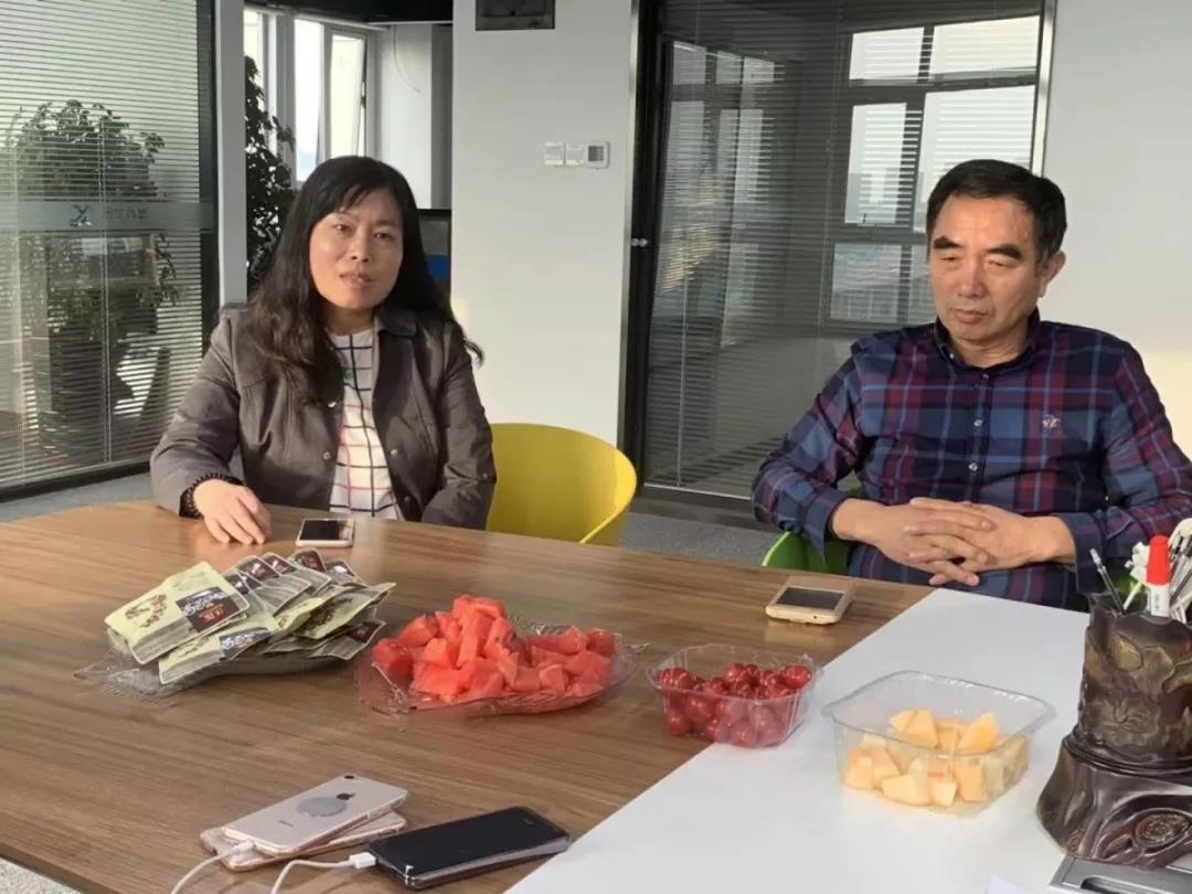 青岛单县商会企业走访之迅优网络 