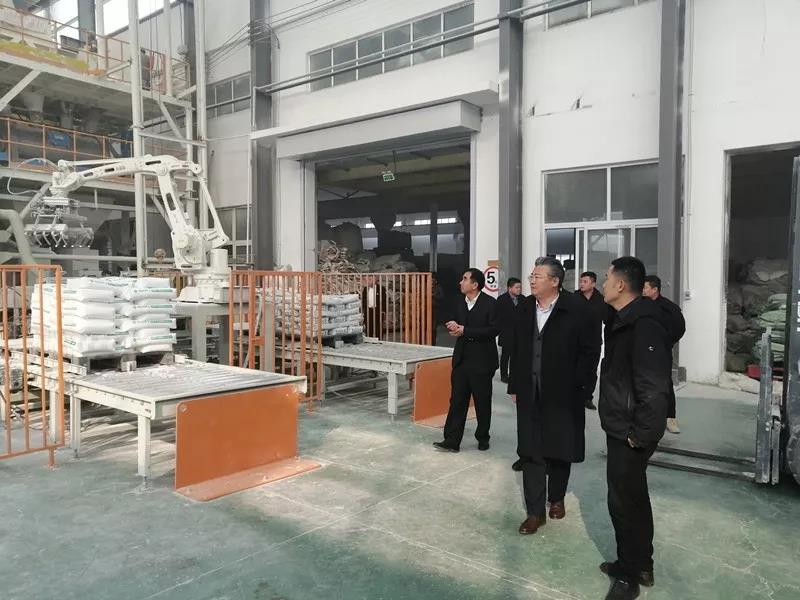 单县政协副主席、工商联主席吴基因一行走访考察青岛单县商会企业 