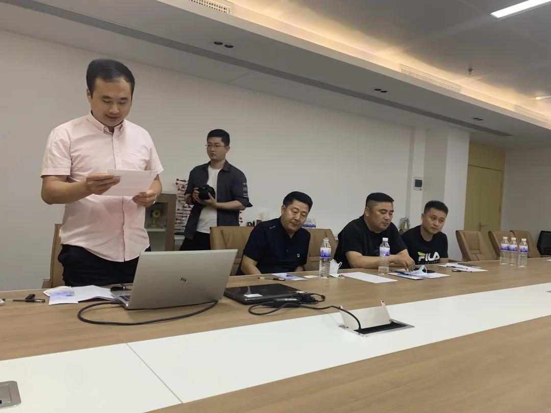 庆祝建党九十九周年 青岛单县商会召开党支部会议