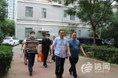 致敬“八一” 青岛市单县商会走进河西街道慰问退役老兵